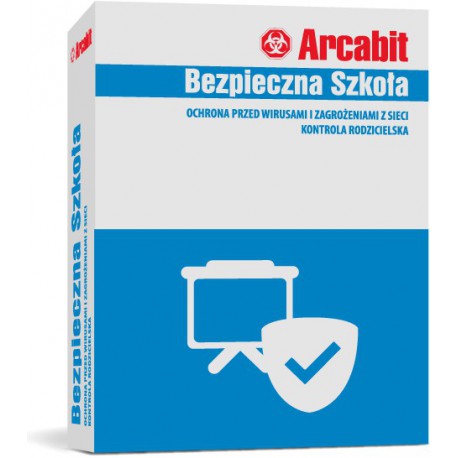 ArcaBit Bezpieczna Szkoła na 2 lata na 50 komputerów + na serwery - licencja na 2 lata sklep