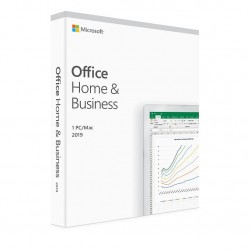 1 x MS Office 2019 dla Użytkowników Domowych i Małych Firm BOX PL 32/64 bit - cena na Mac 2019 sklep PL